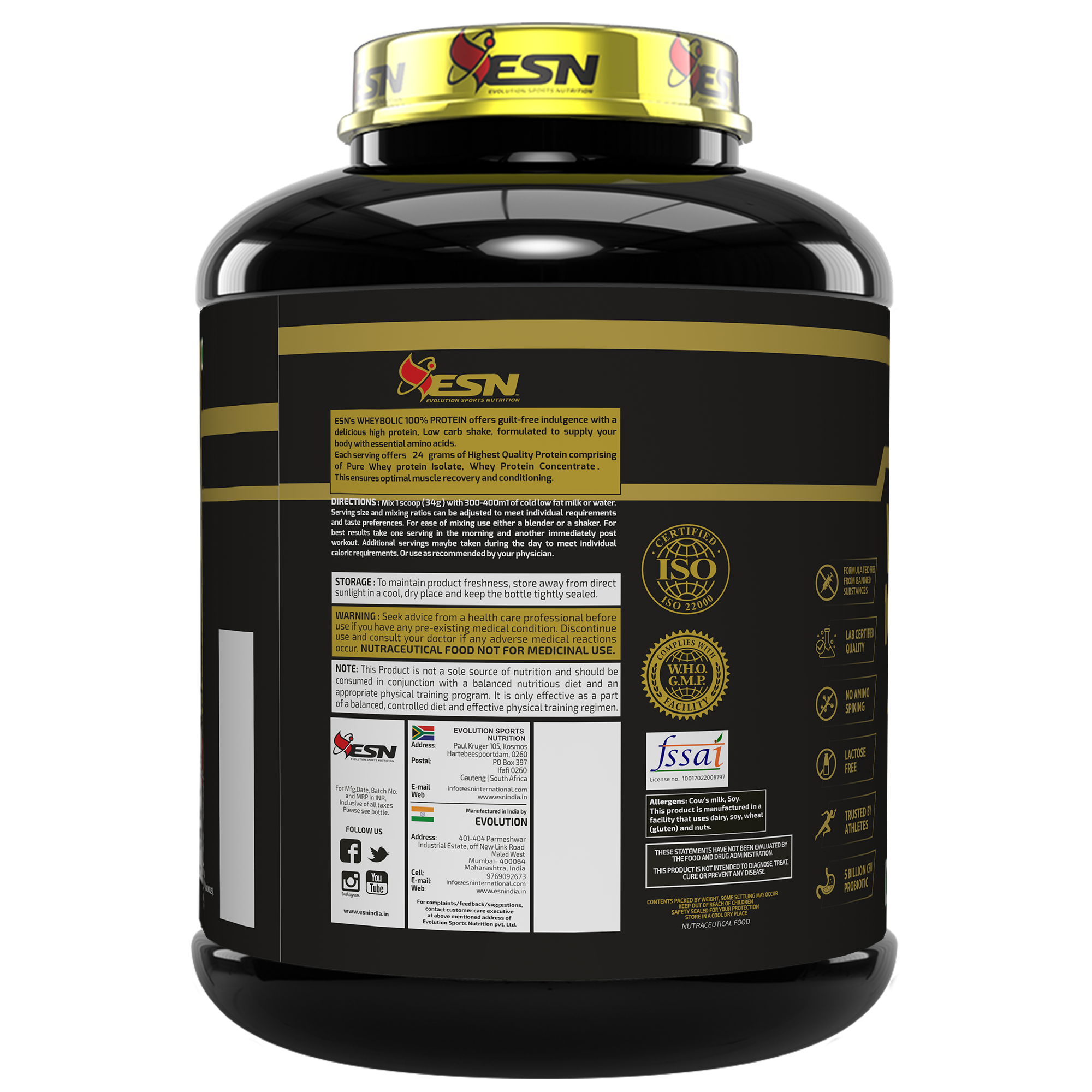 ESN Wheybolic 100% Protein