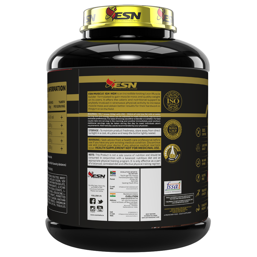 ESN Pro Muscle ICH-HGH Lean Muscle Mass Gainer