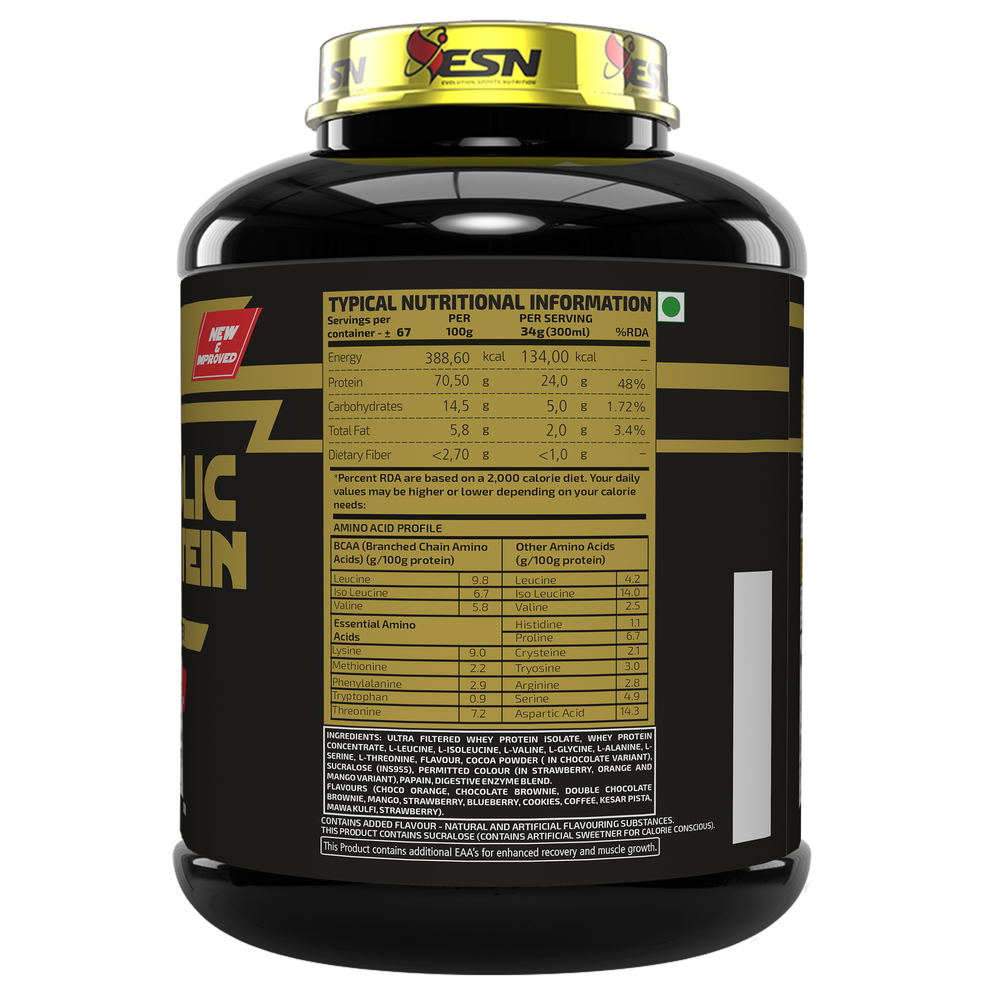 ESN Wheybolic 100% Protein