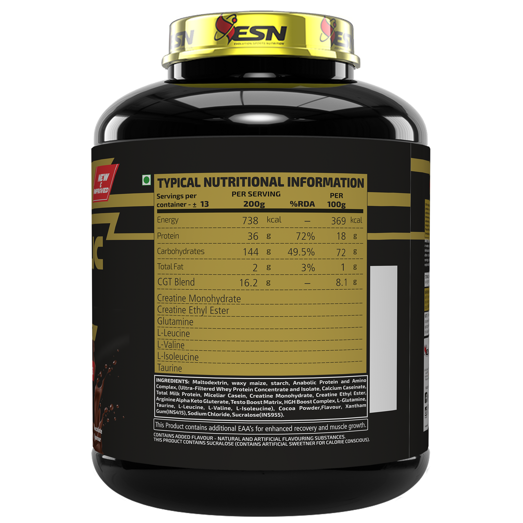 ESN Hyperbolic Mass – Hyperbolic Muscle Mass Catalyst |