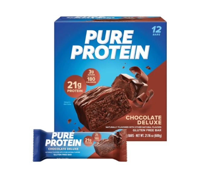 Set Suplementos Deportivos Snack Barra de Proteína