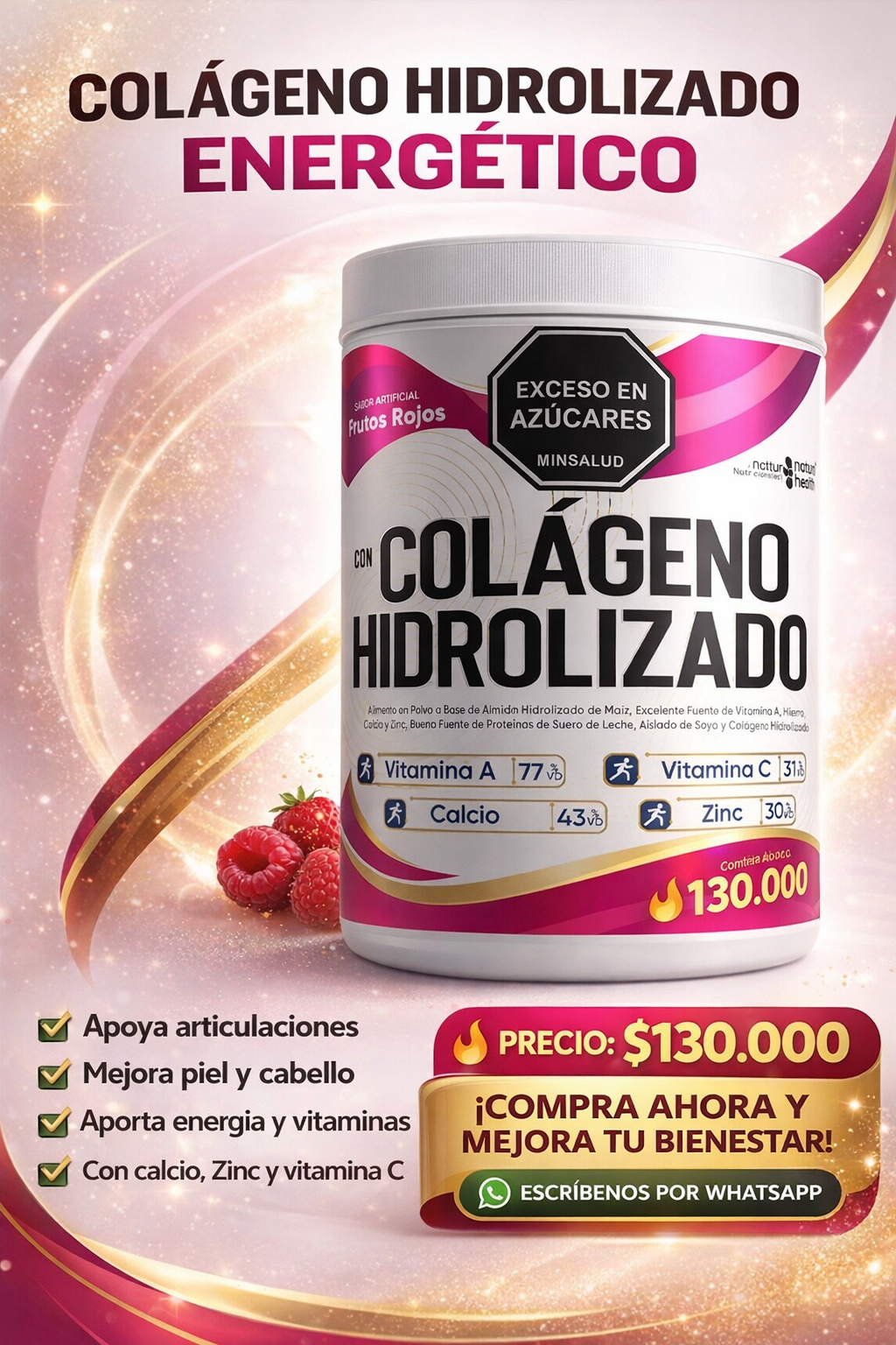 Hydrolyzed Collagen Energetic