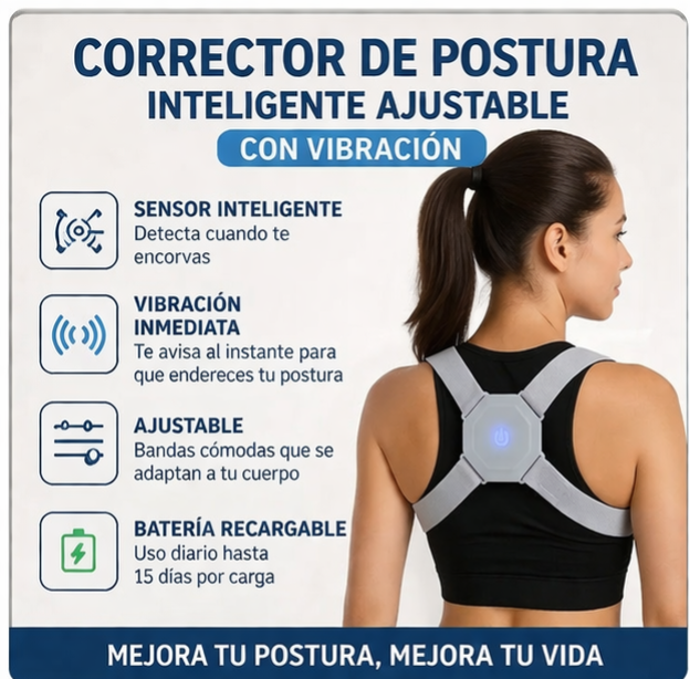 Corrector de postura inteligente