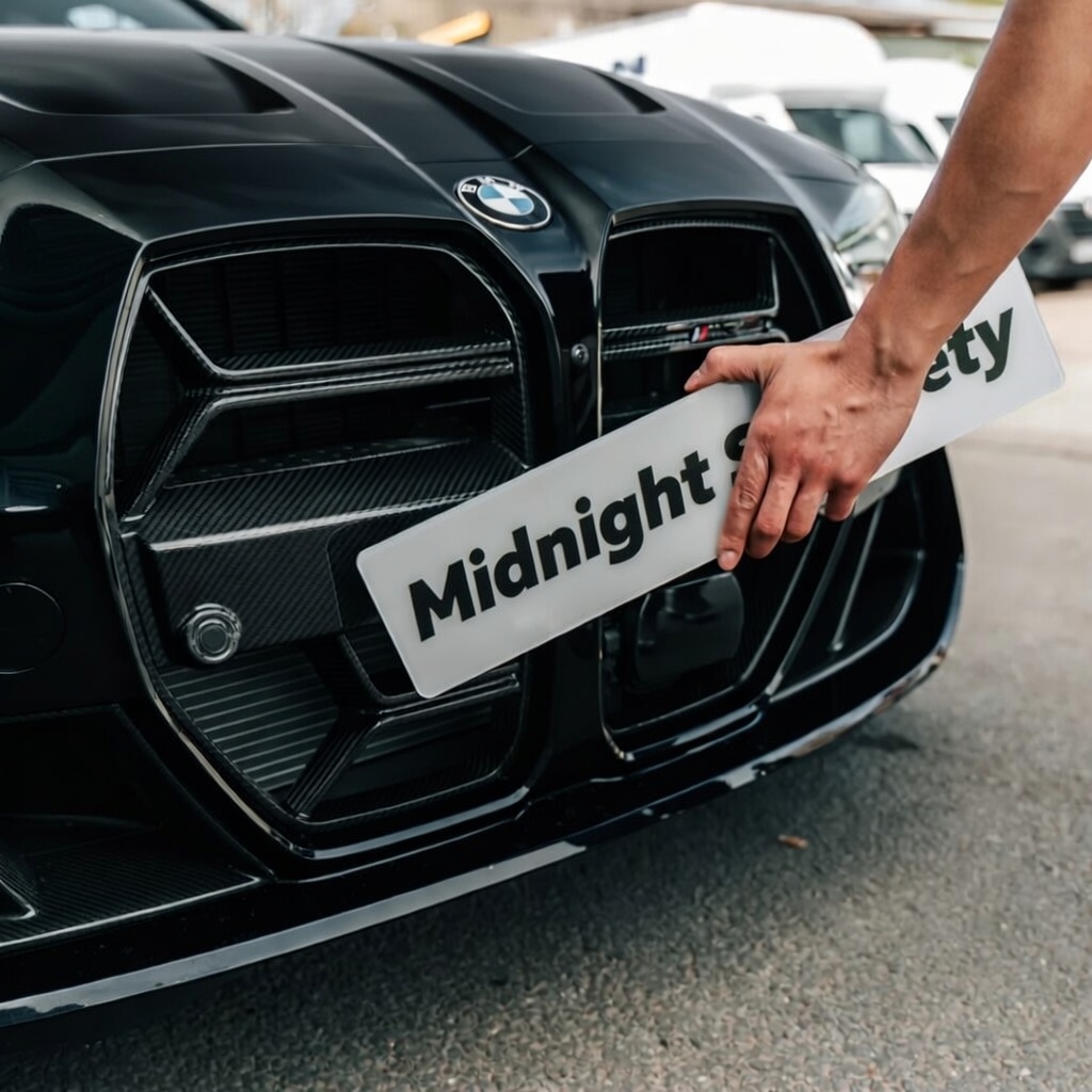 Magnetic License Plate Mount Kit