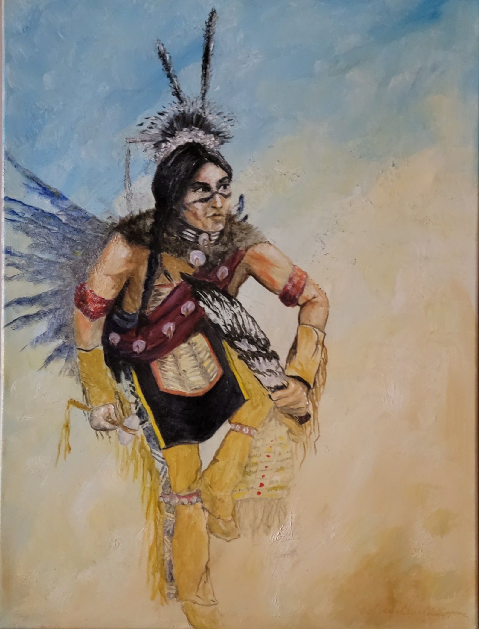 Native Dancer Painting