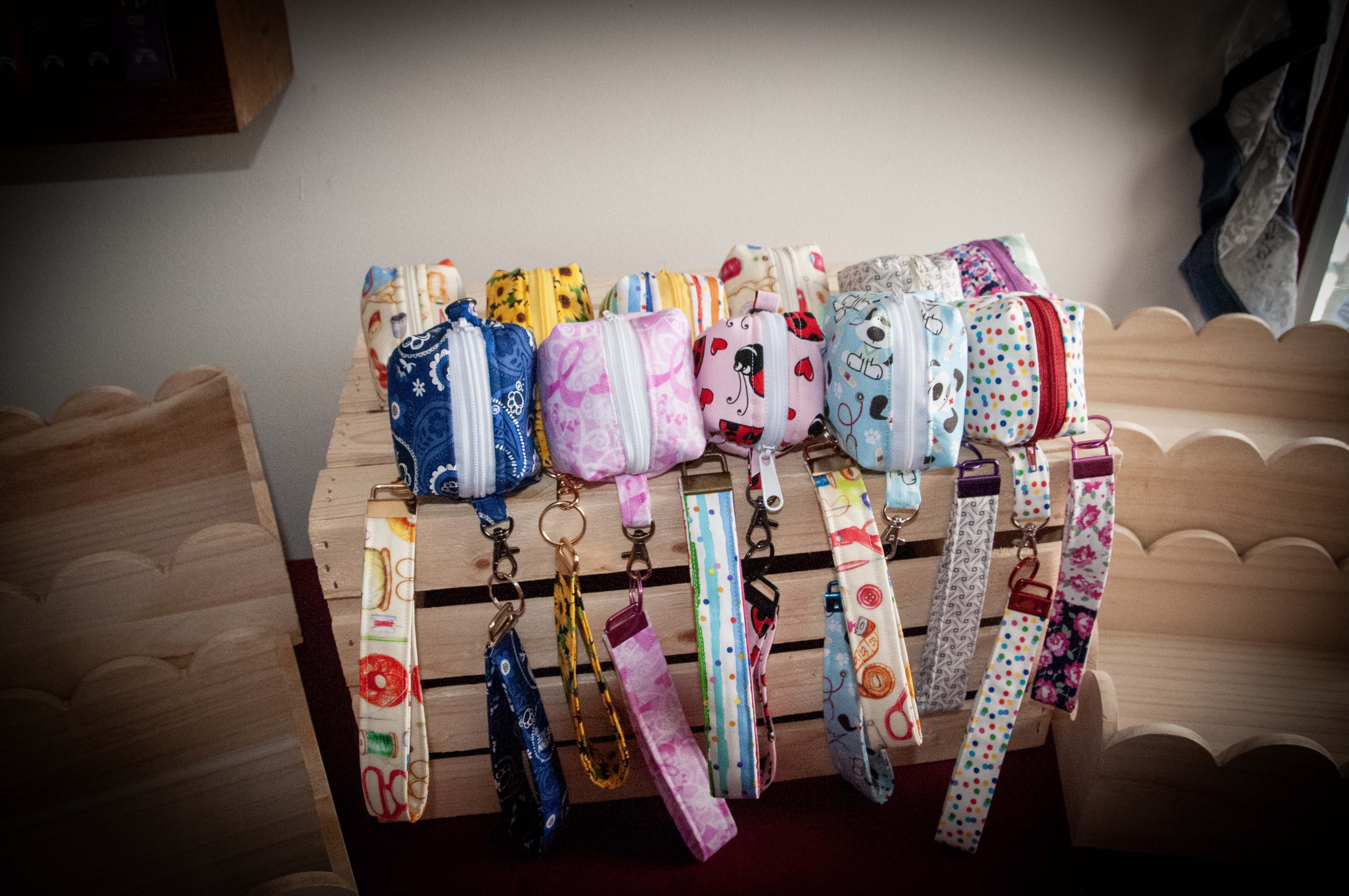 Itsy Bitsy pouches with Wristlet