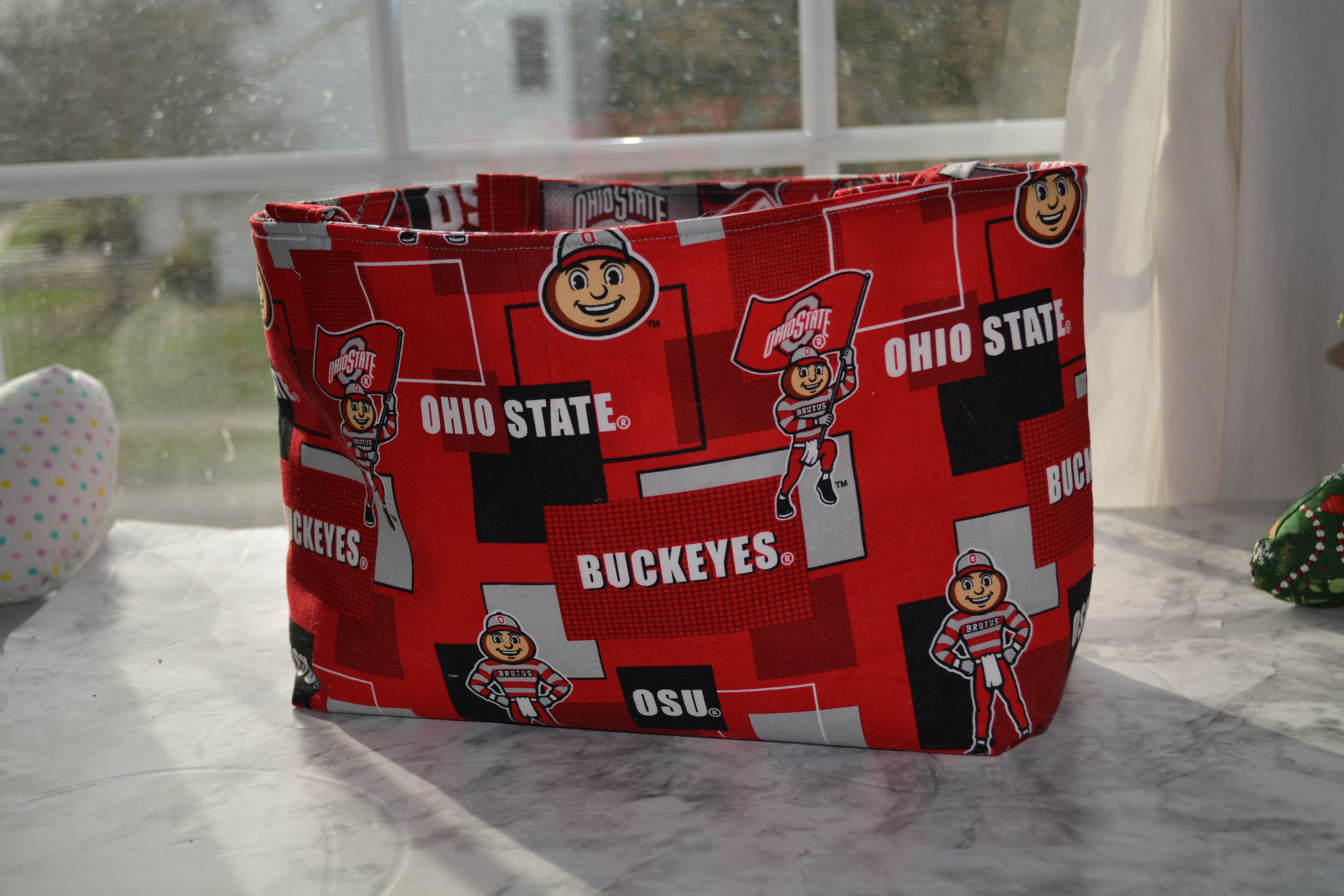 Ohio State Buckeyes Fabric Tote