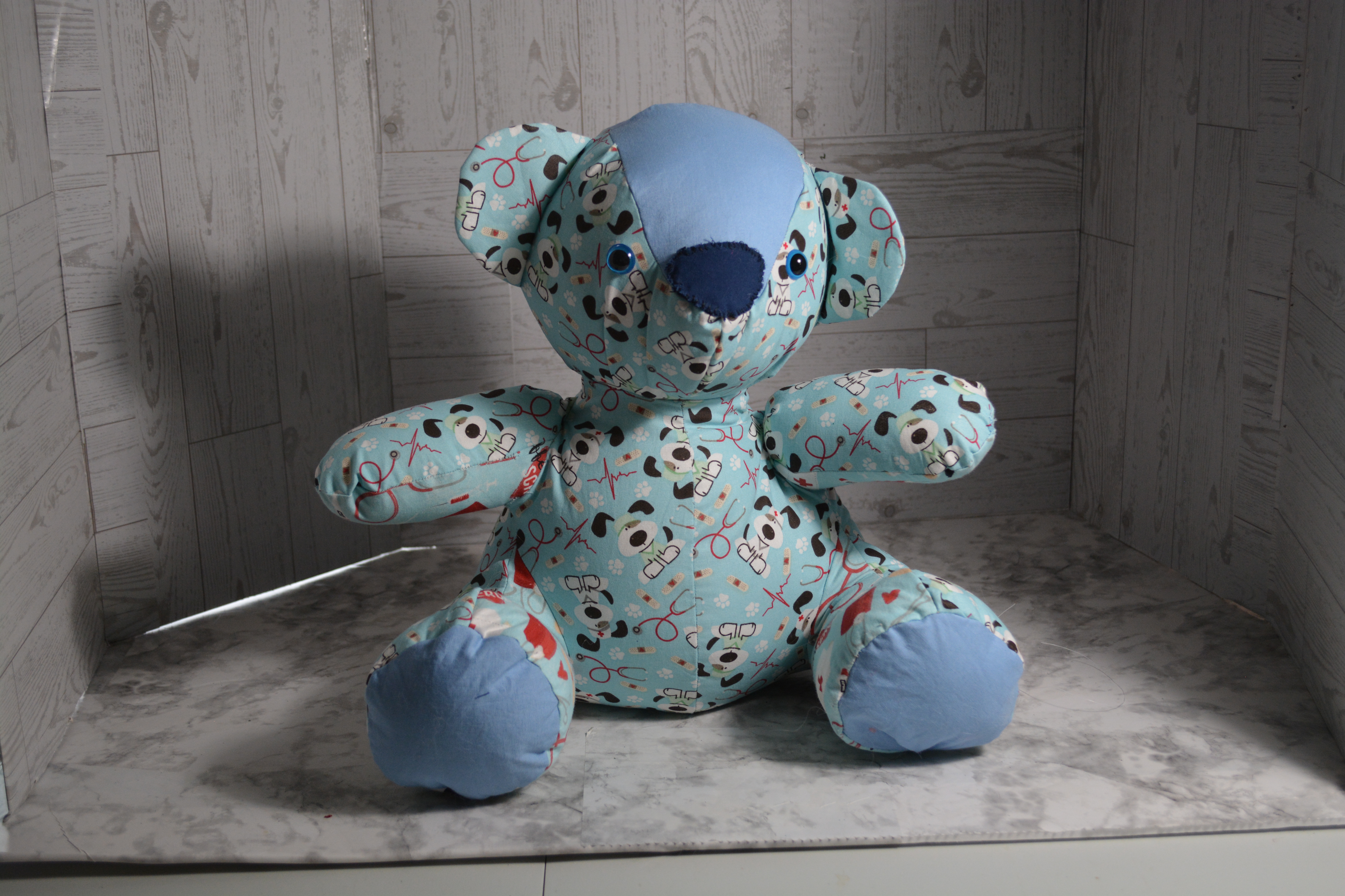 Patchwork Teddy Bear