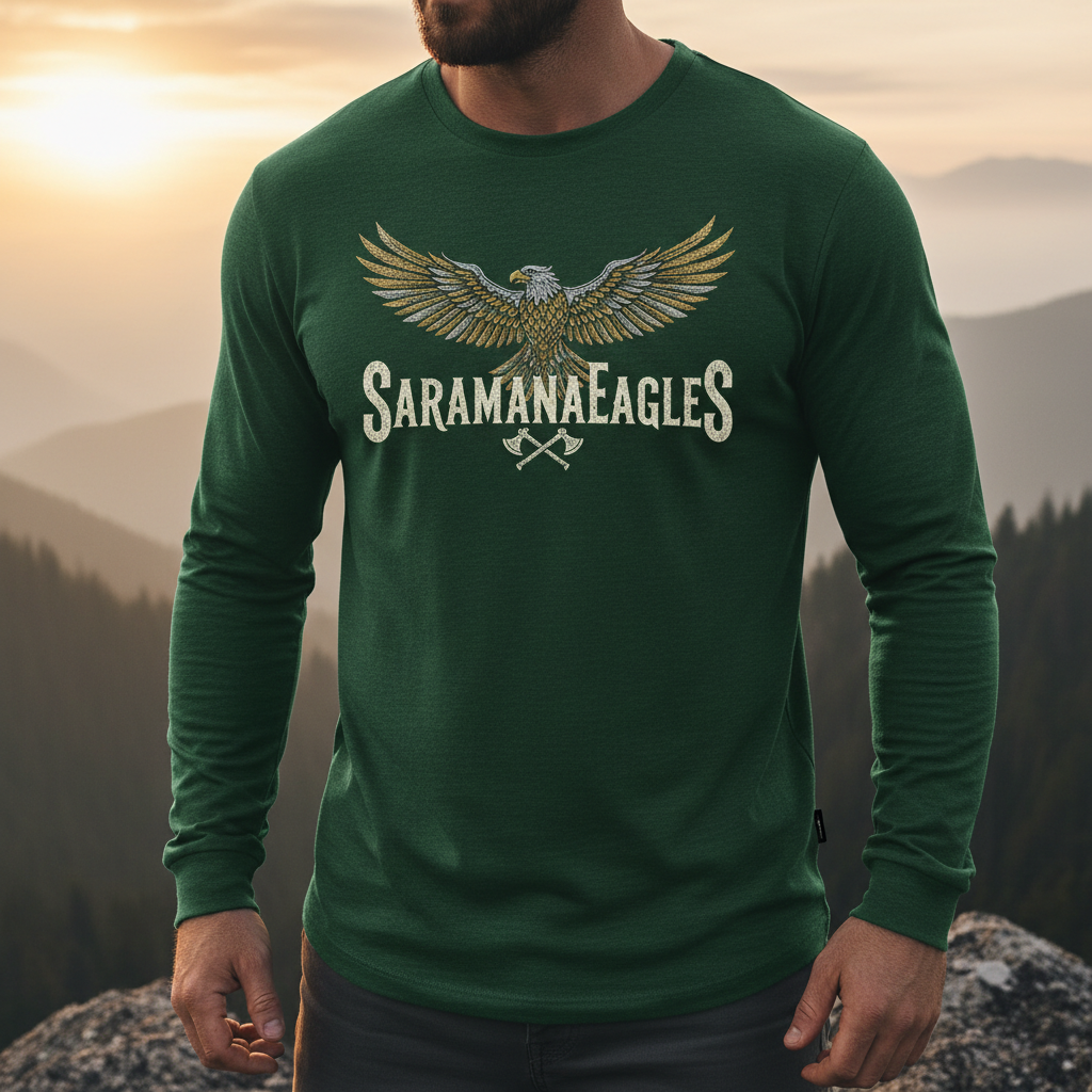 Saramana Eagles Long Sleeve Shirt