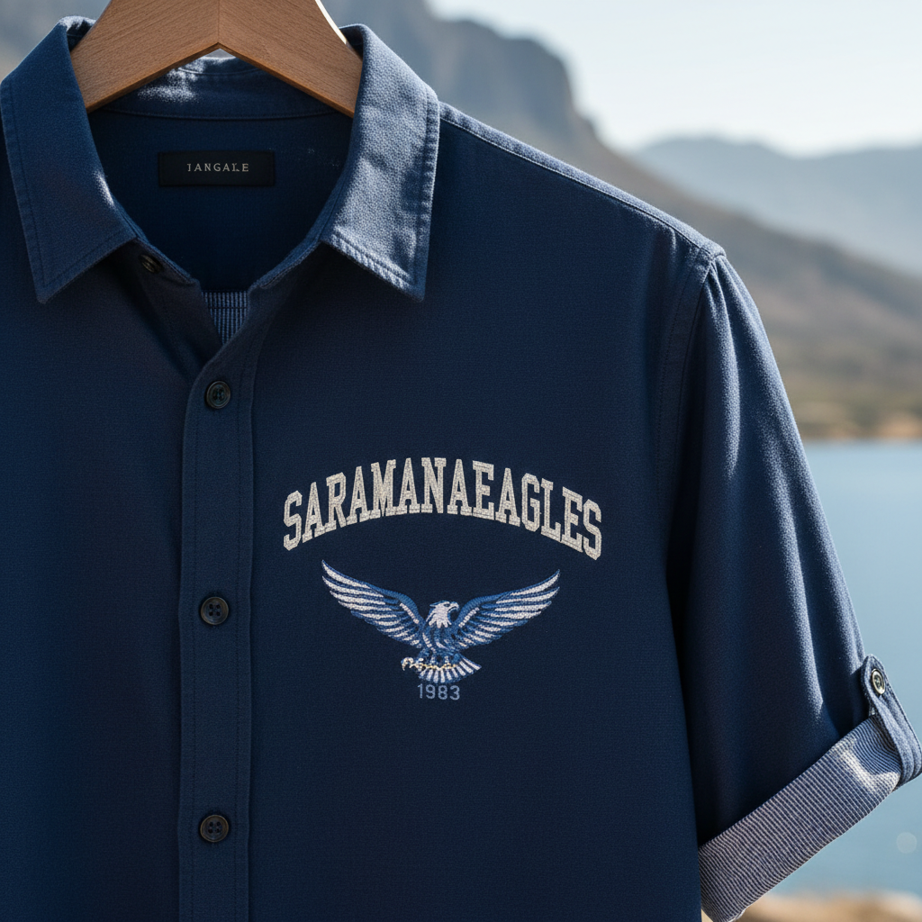 Saramana Eagles Navy Shirt