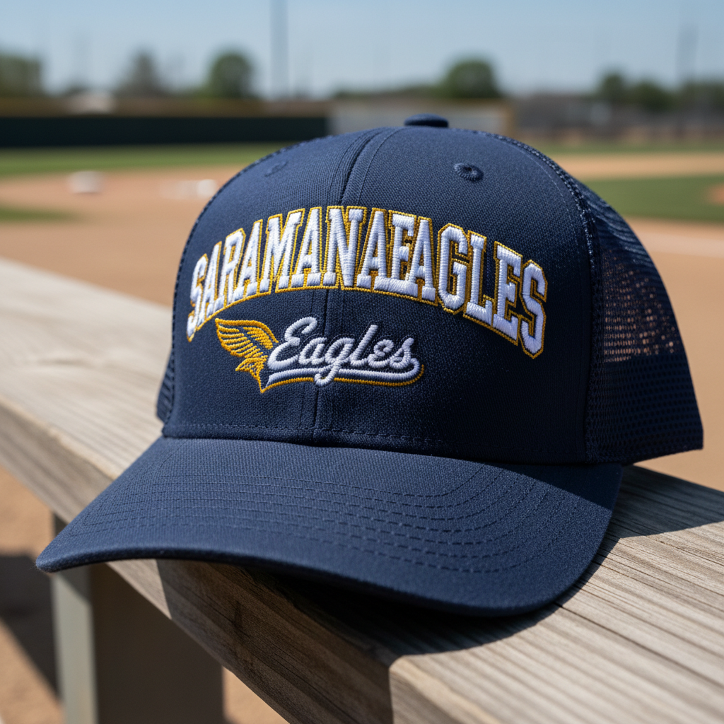 Saramana Eagles Trucker Cap