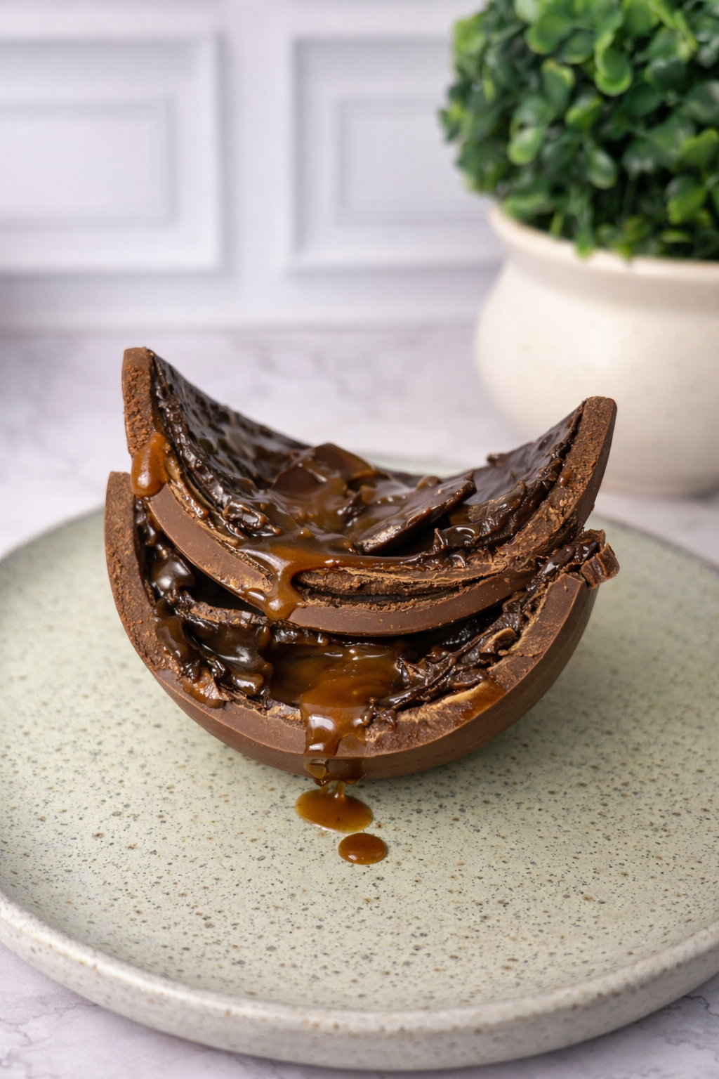 Ovo de Páscoa Trufado de Caramelo com Flor de Sal – 500g