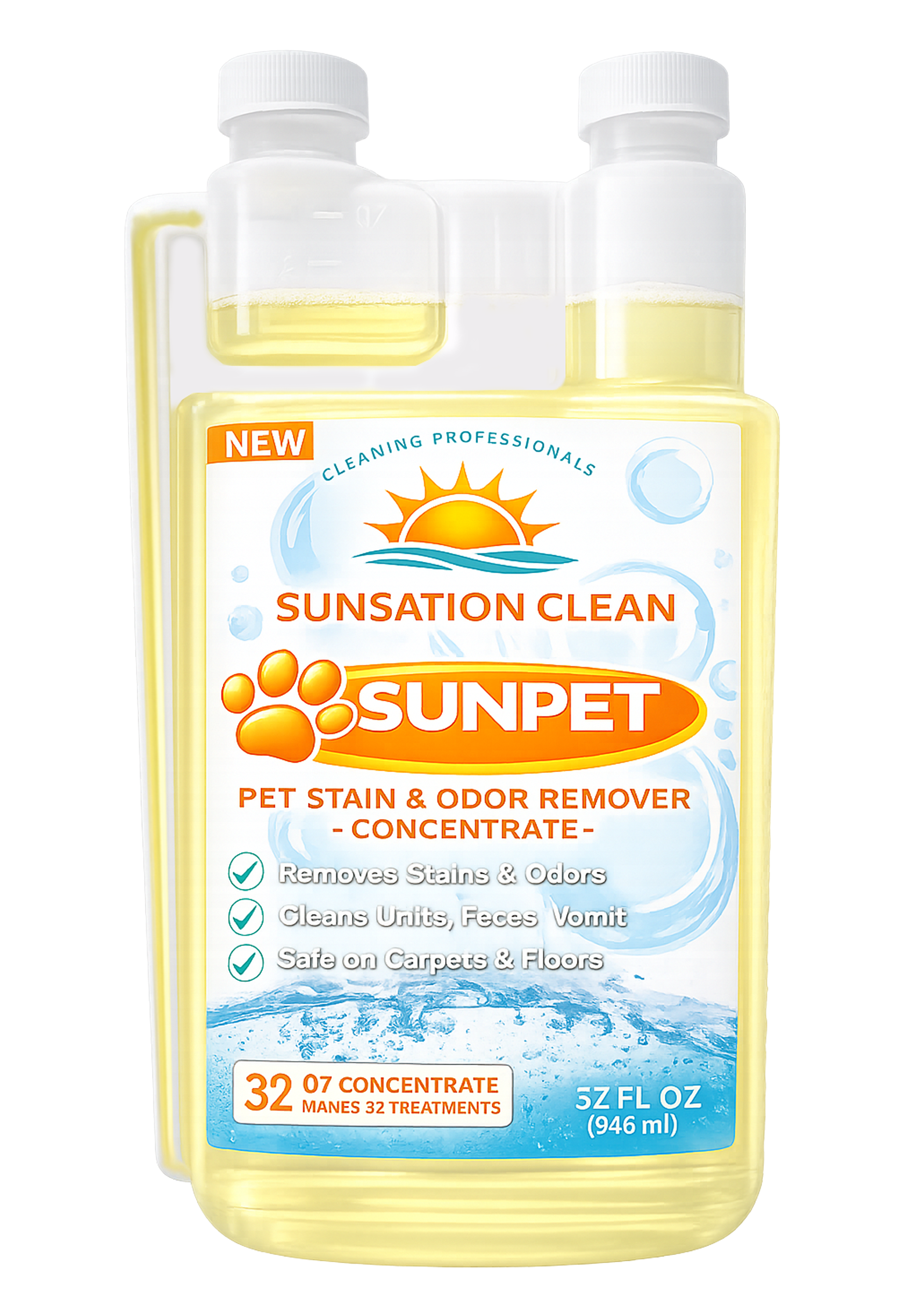 SUNPET PET STAIN REMOVER 320Z