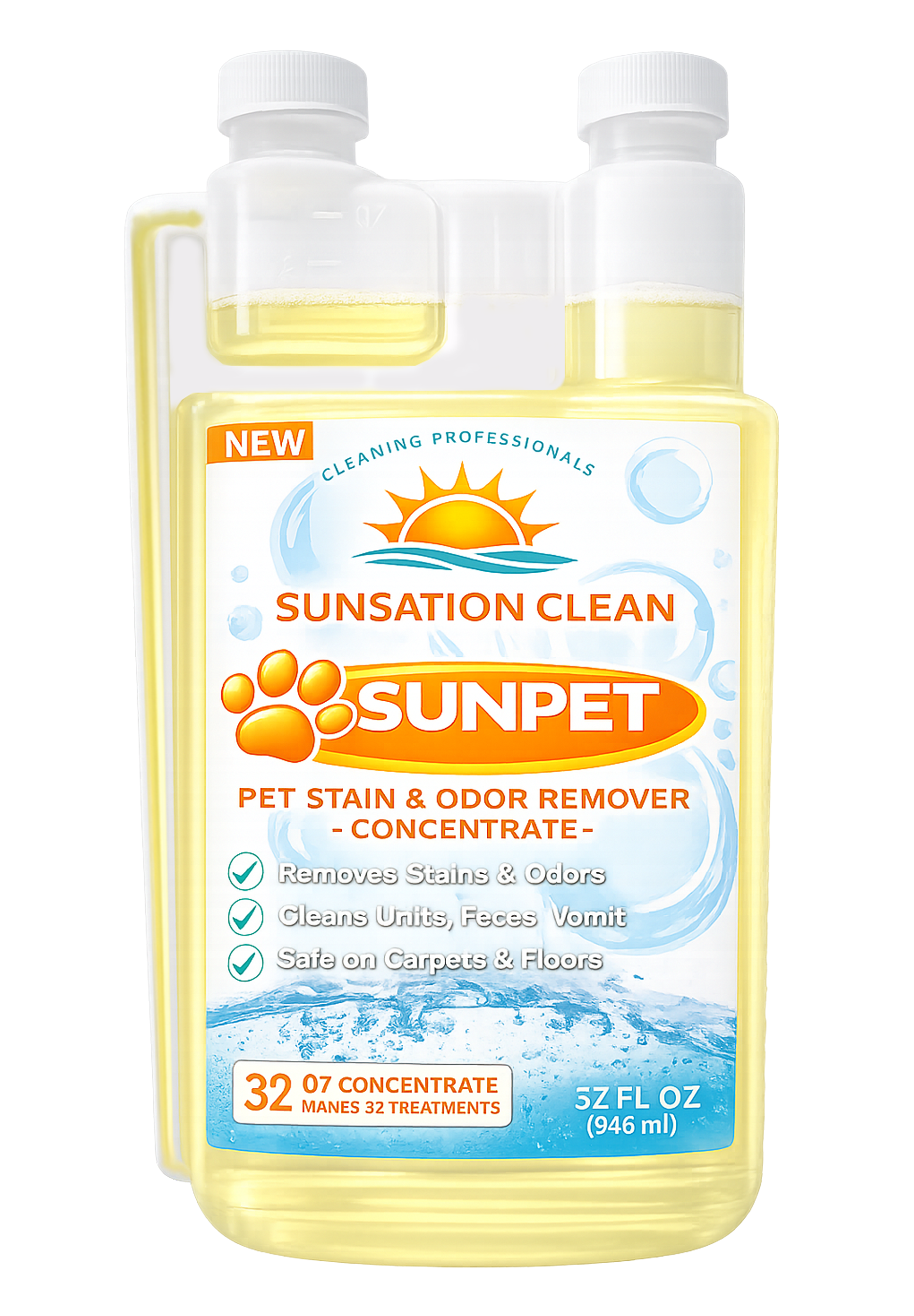 SUNPET PET STAIN REMOVER 320Z
