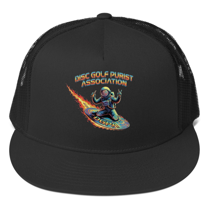 Double Fisting Disc Rider Trucker Hat