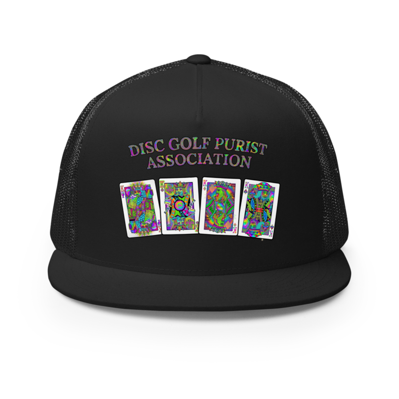 Psychedelic Disc Kings Trucker Hat