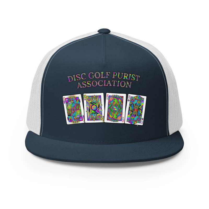 Psychedelic Disc Kings Trucker Hat