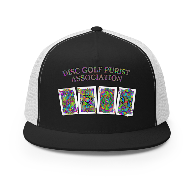 Psychedelic Disc Kings Trucker Hat