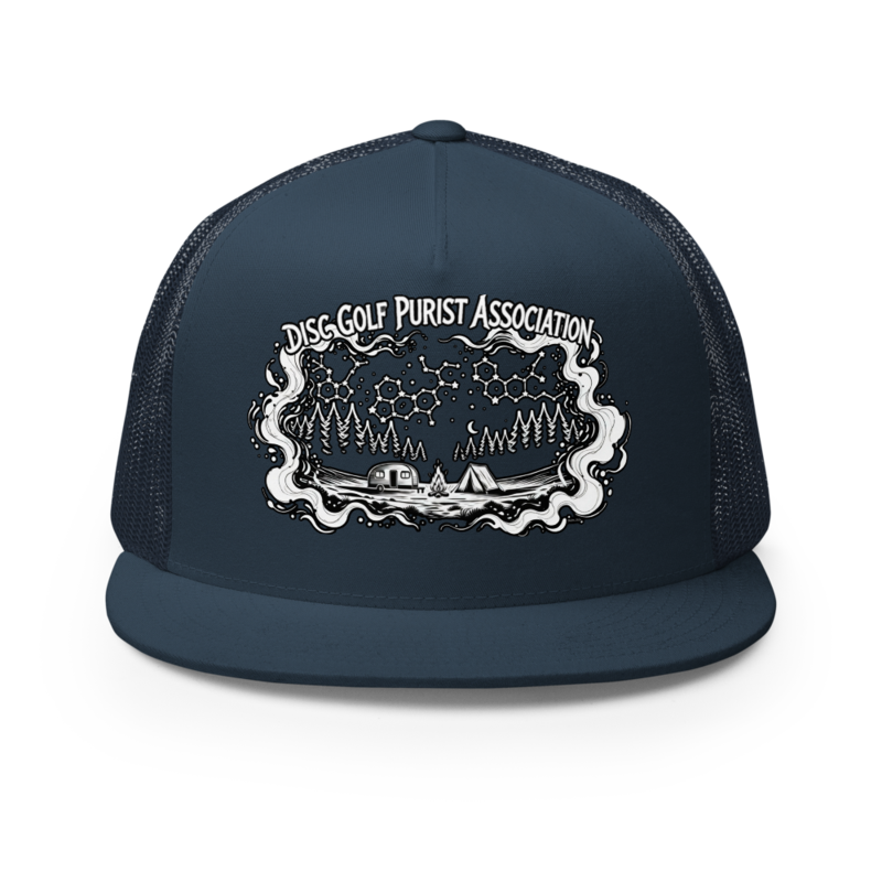 Purist Constellations Trucker Hat (Black & White)