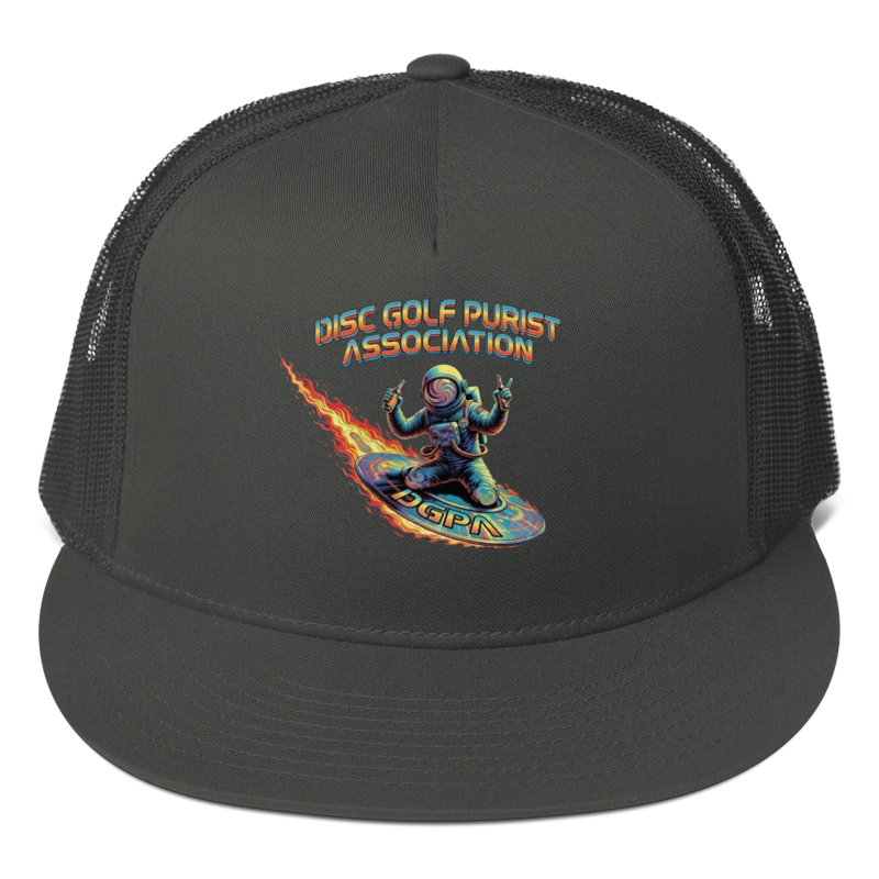 Double Fisting Disc Rider Trucker Hat