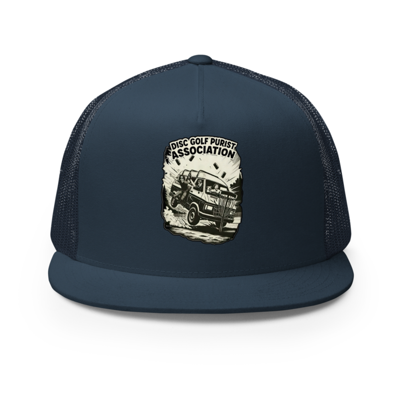 Purist Van Trucker Hat (Black & White)