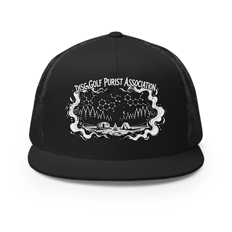 Purist Constellations Trucker Hat (Black & White)