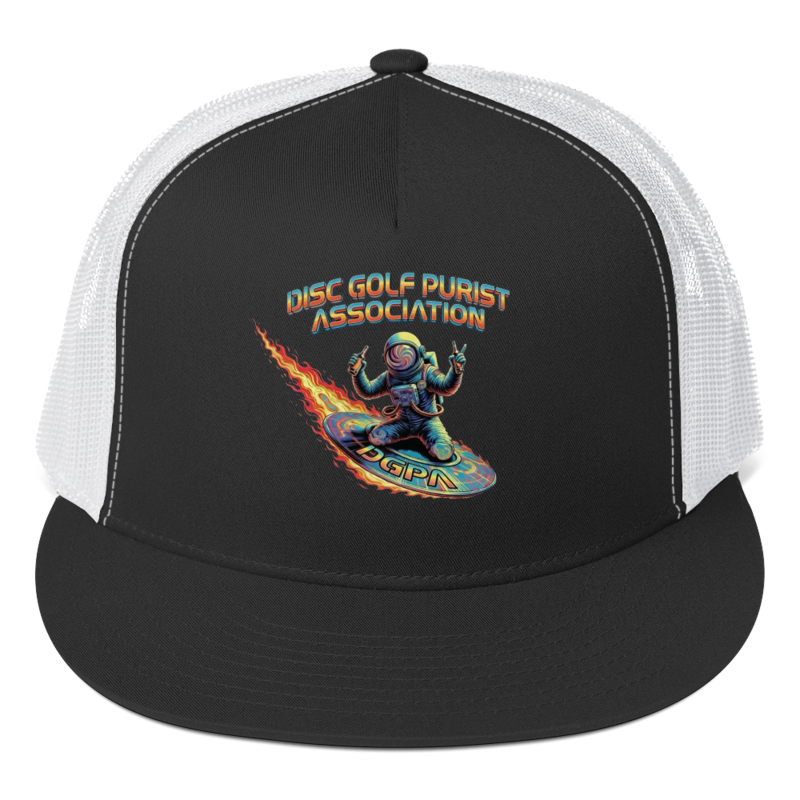 Double Fisting Disc Rider Trucker Hat