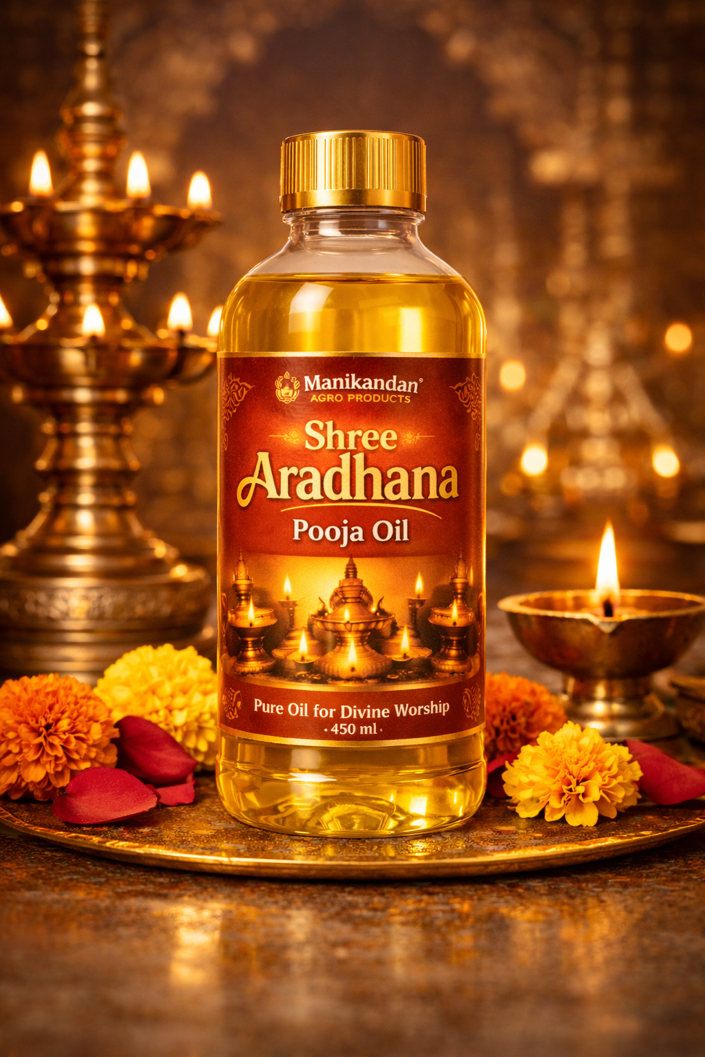 Shree Aradhana 450 Ml Pooja Oil