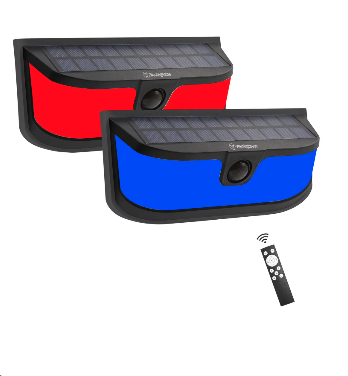 Colorful Solar Motion Sensor Lights