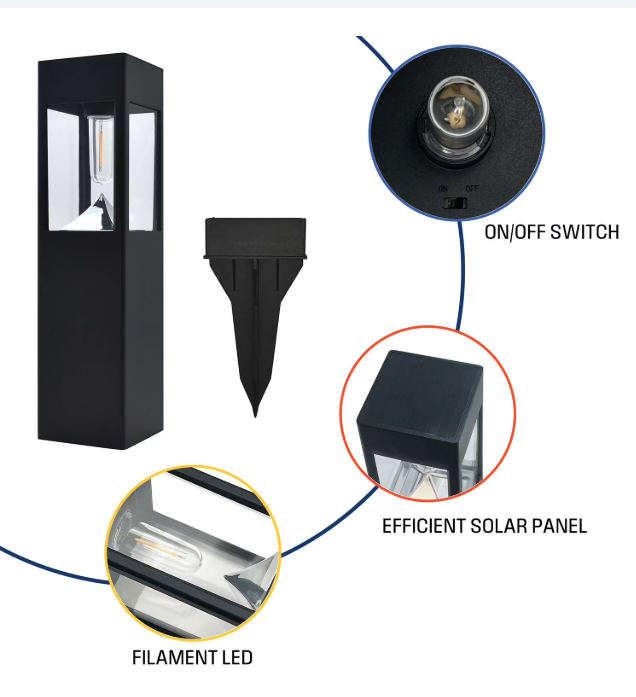 Westinghouse LED Solar Path Lights 30 Lumens, 6-Packghts Set