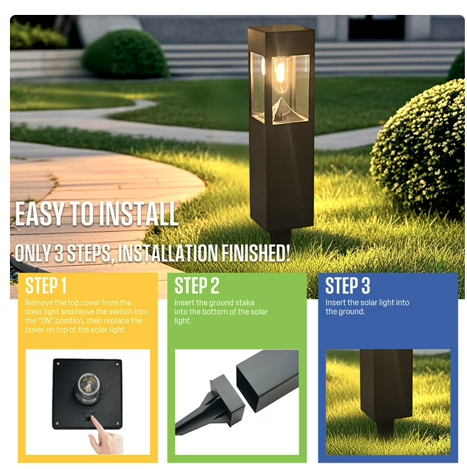 Westinghouse LED Solar Path Lights 30 Lumens, 6-Packghts Set