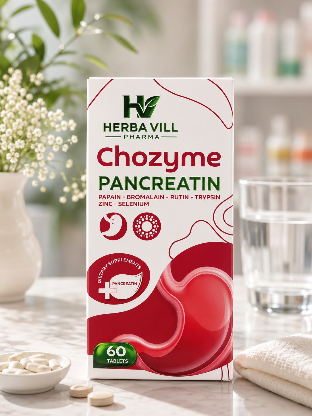 Choyzme Панкреатин
