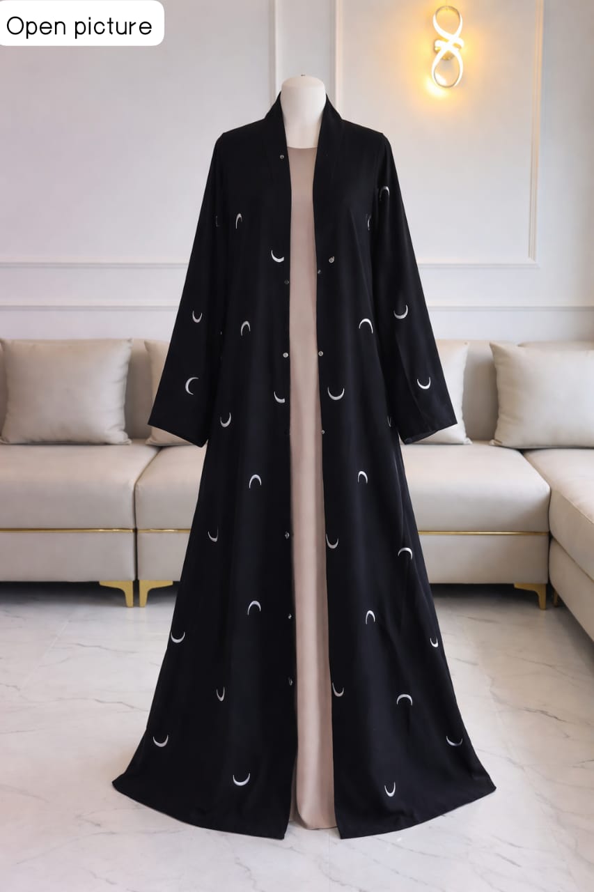Elegant Black Abaya
