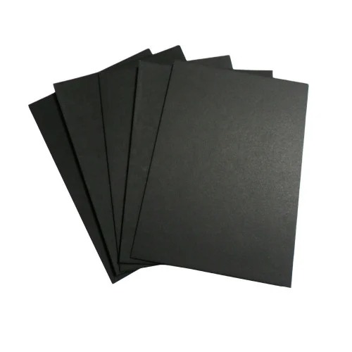 A4 Black Cardstock Sheets (Pack of 5)