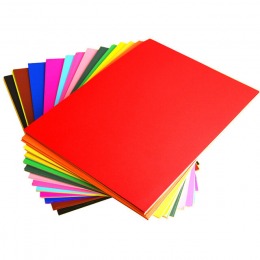 Colored Paper Sheets Set