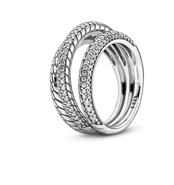 Anillo de Esterlina con zirconia