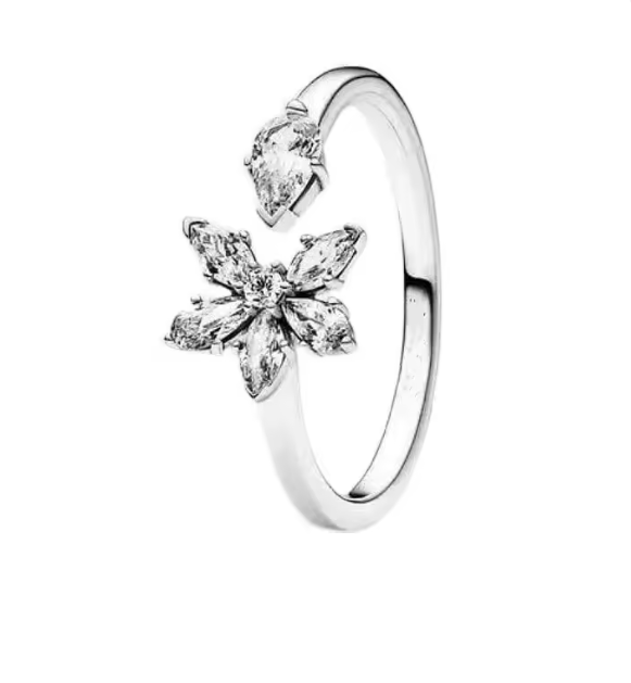 Anillo de Flor de Cristal
