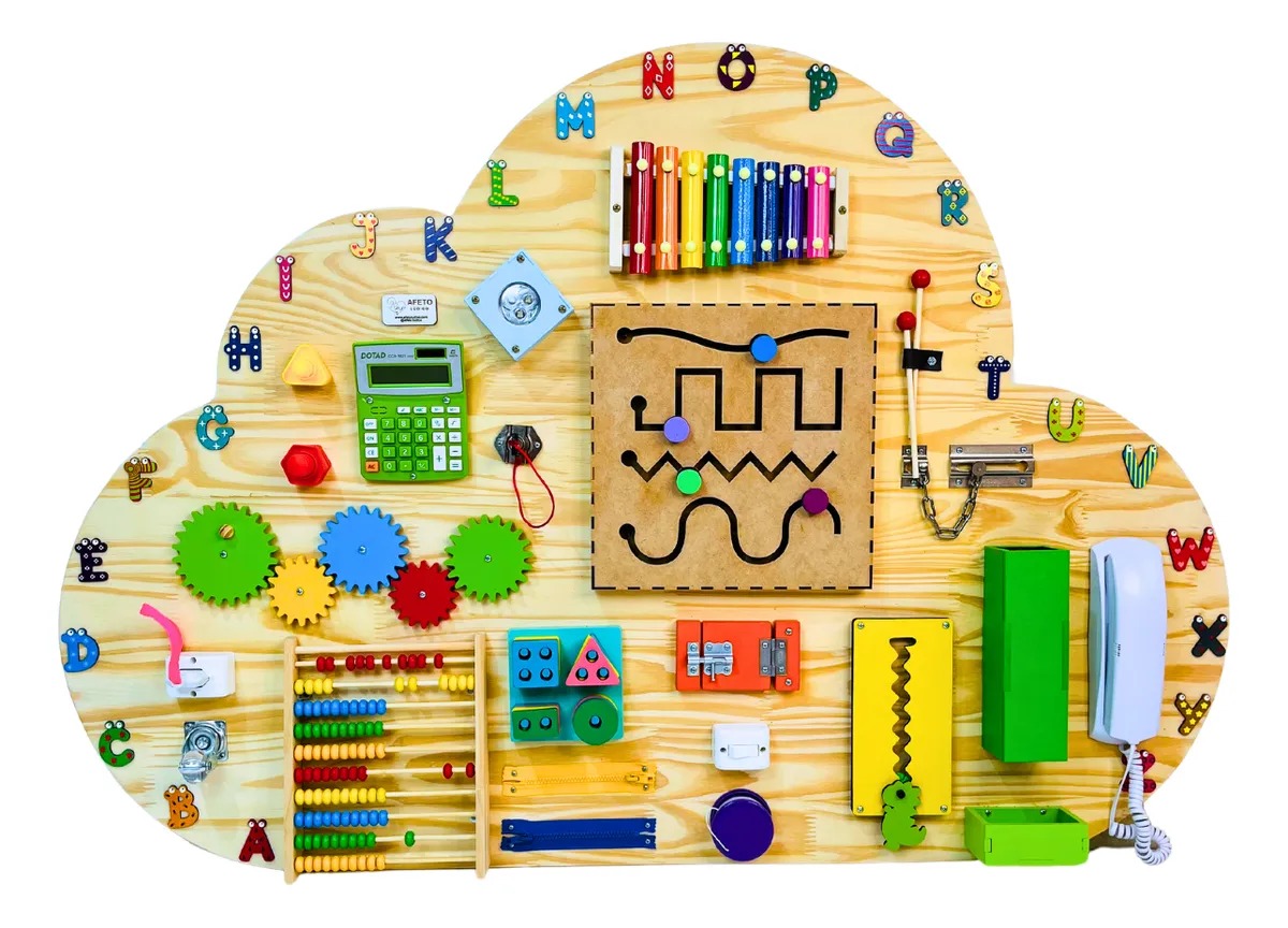 Painel Sensorial Infantil Gigante