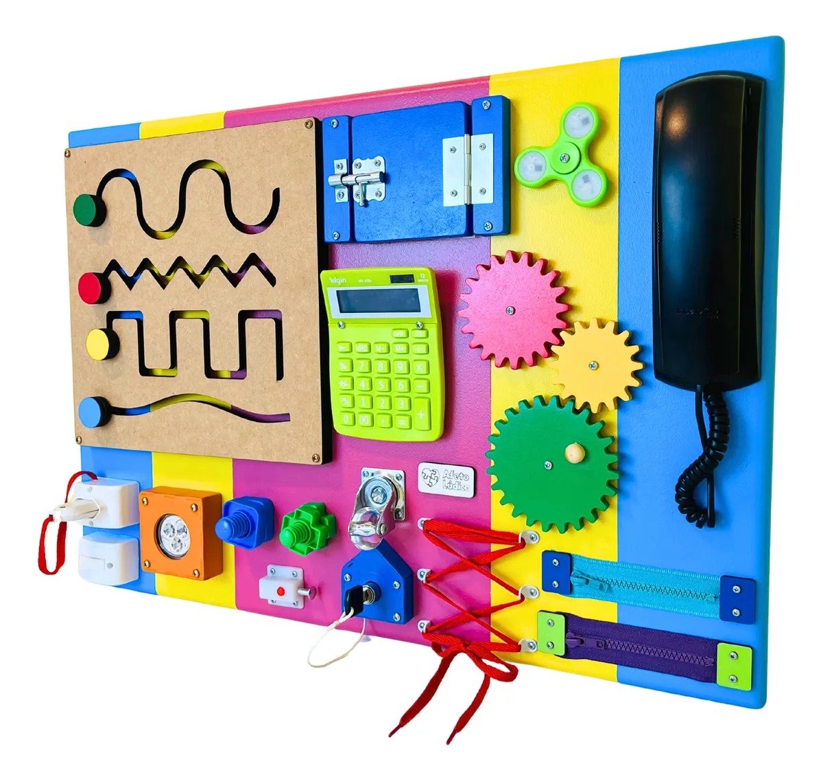 Painel Sensorial Montessori