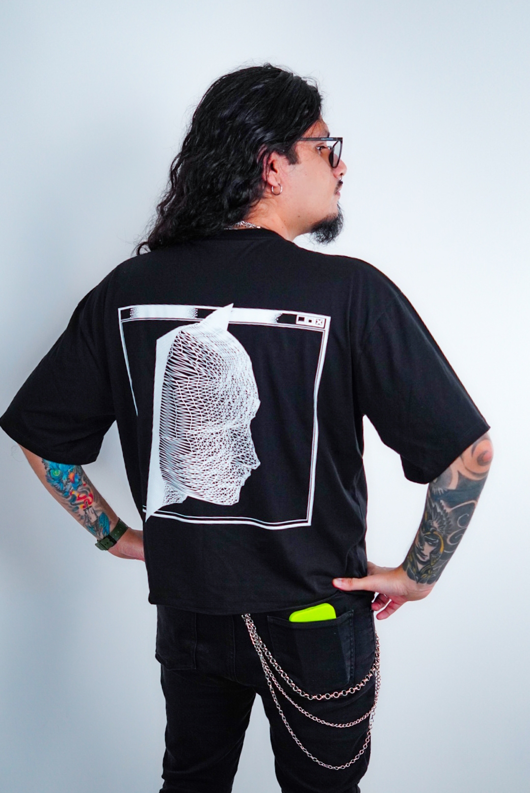 Camiseta Gráfica Cibernética