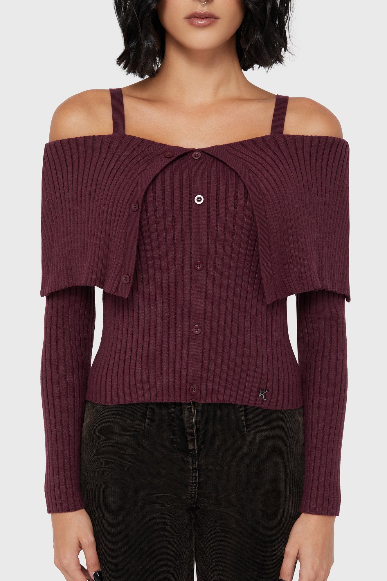 Dusk Empress Knit Top