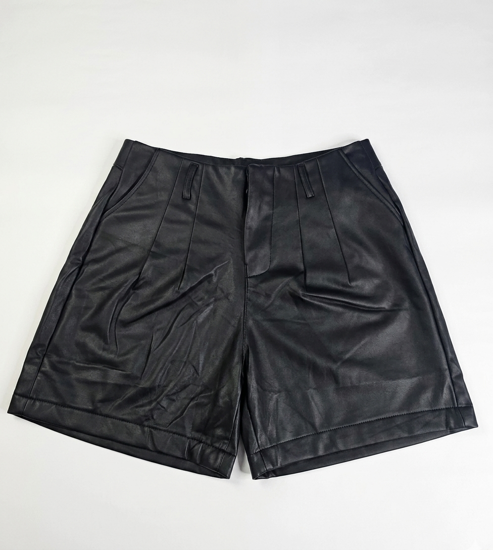 Core Leather Shorts 