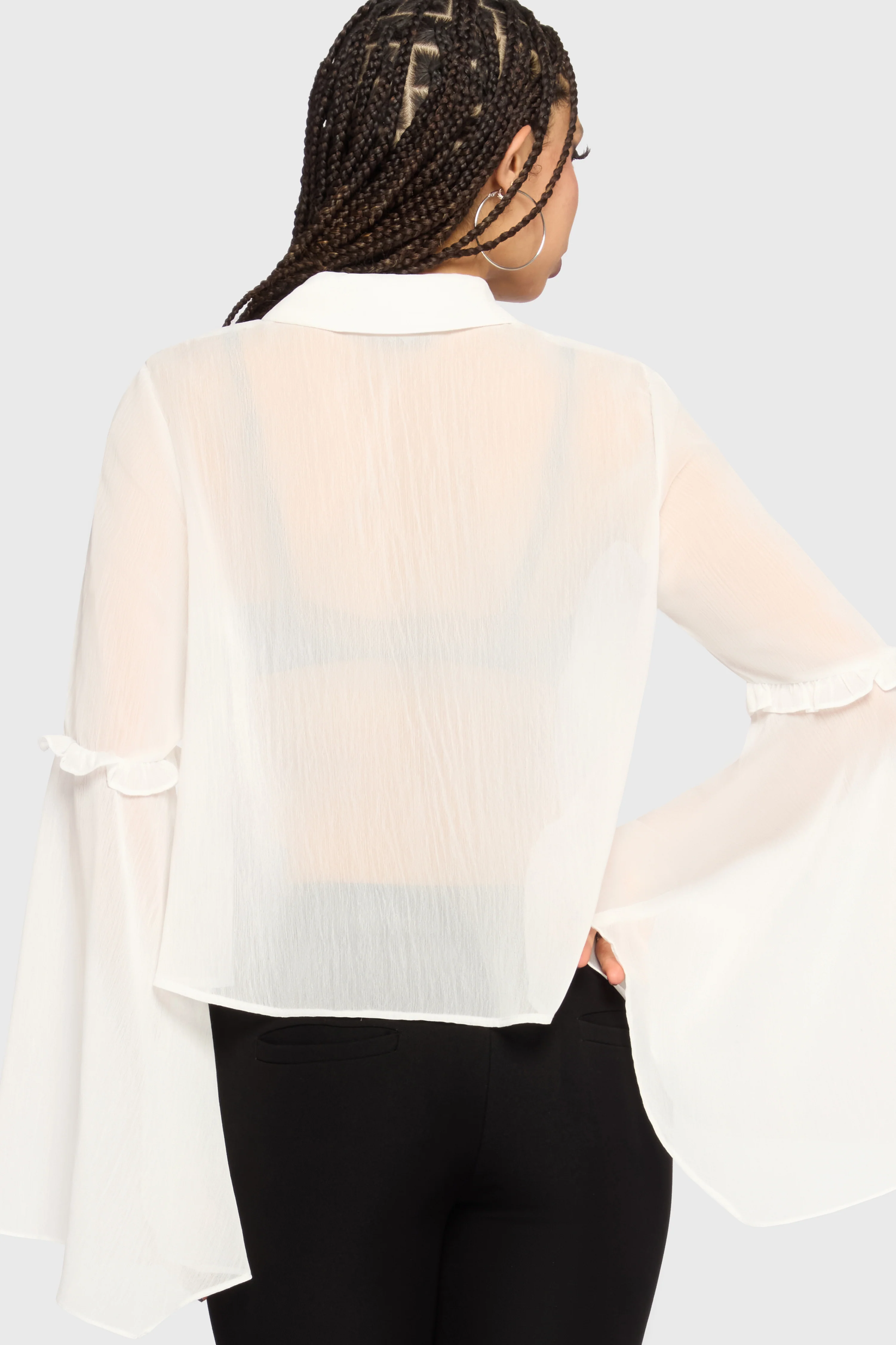 Fawnelle Flared Sleeve Shirt