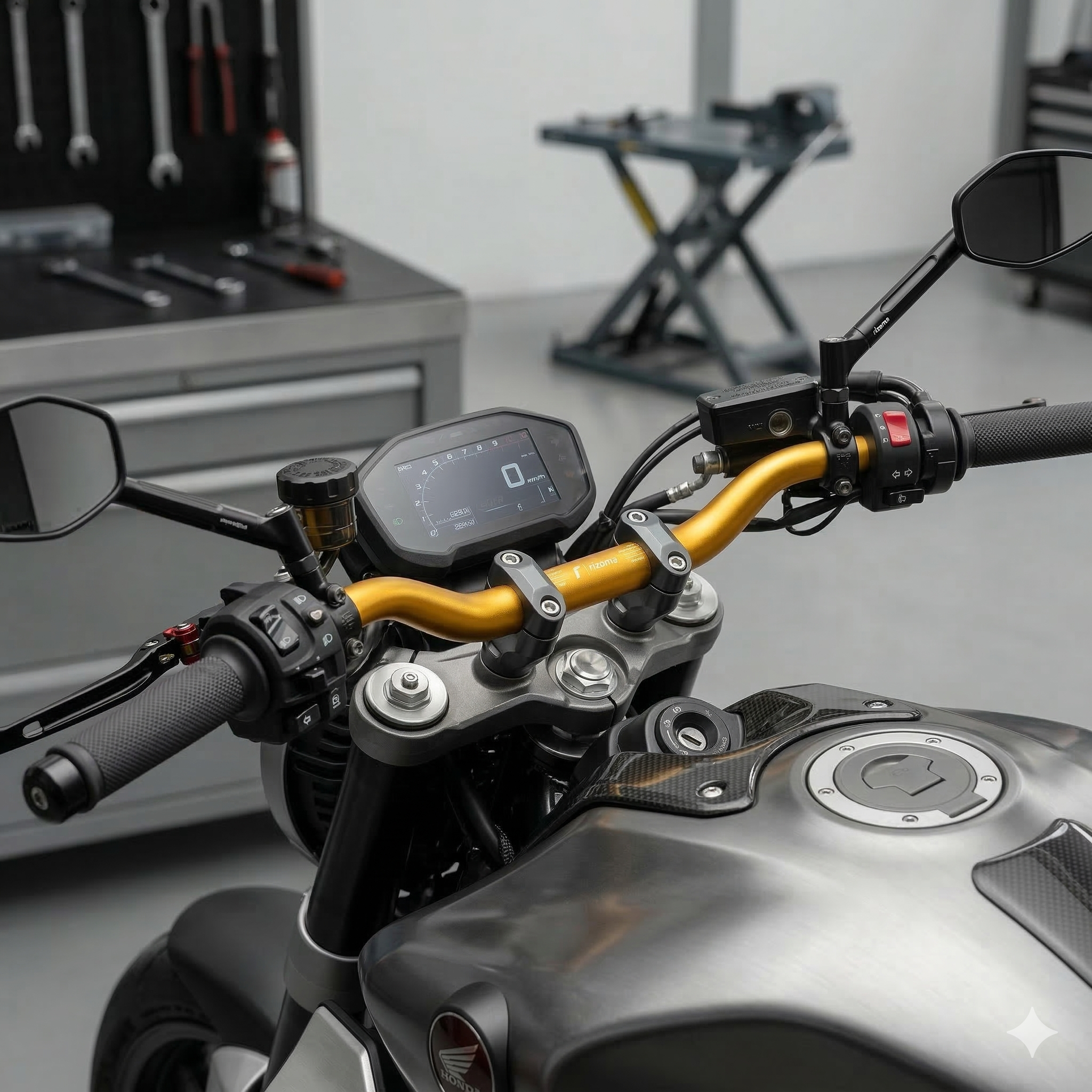 Manubrio de colores para Moto