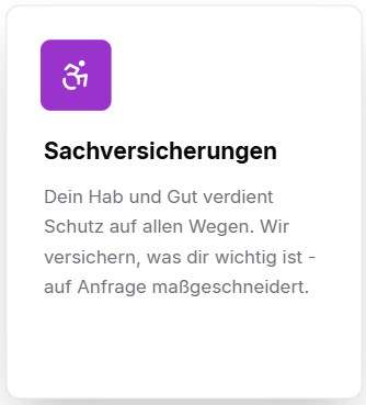 Sachversicherungen