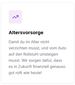 Altersvorsorge