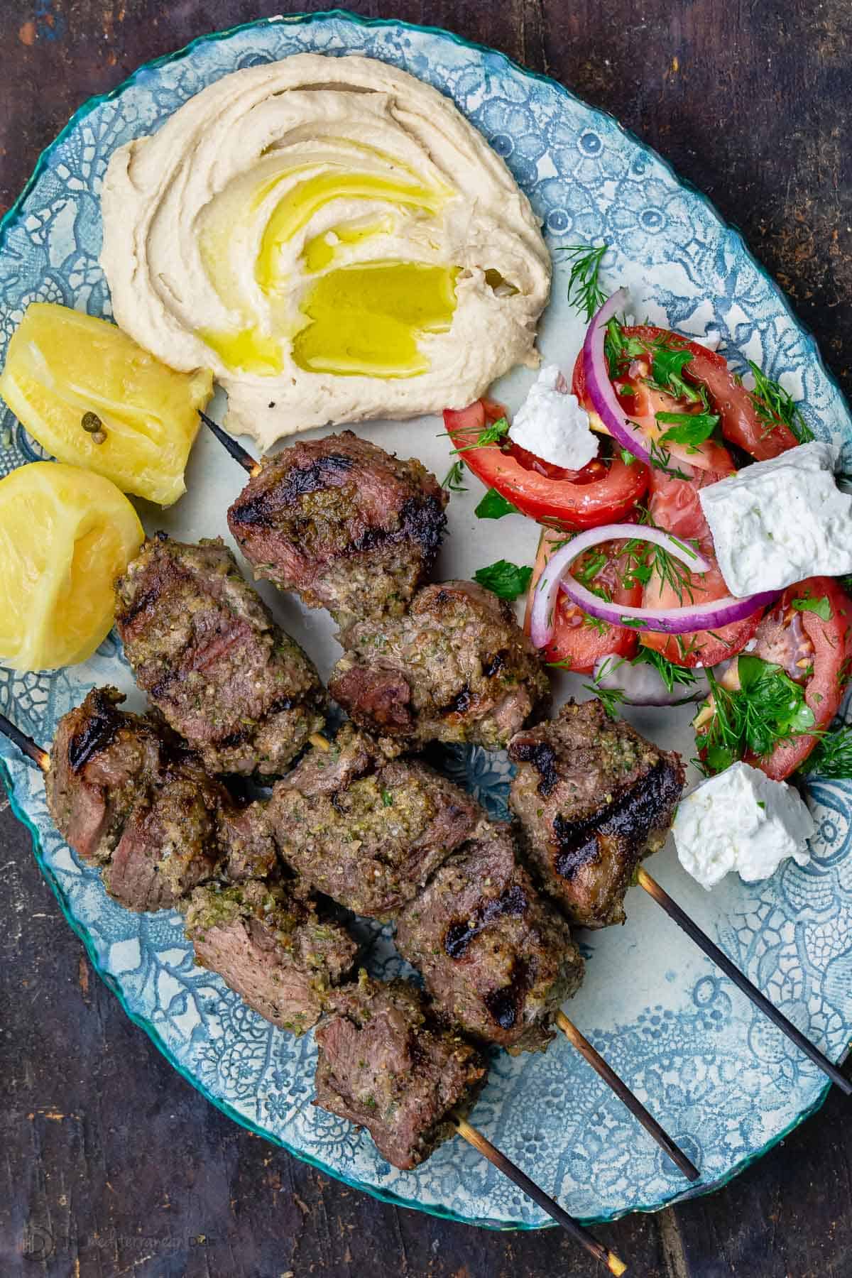 Grilled lamb Kabob 