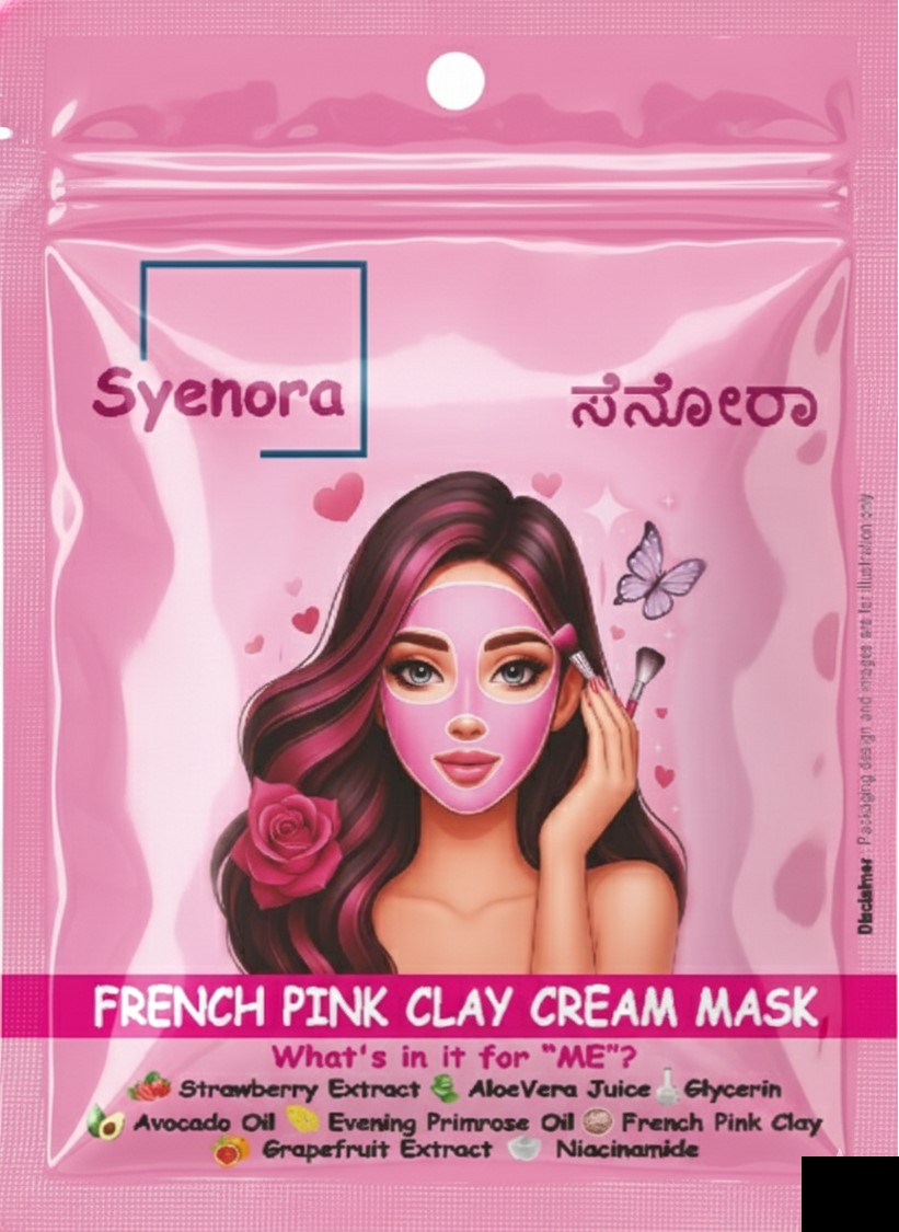 French Pink Clay Cream Mask