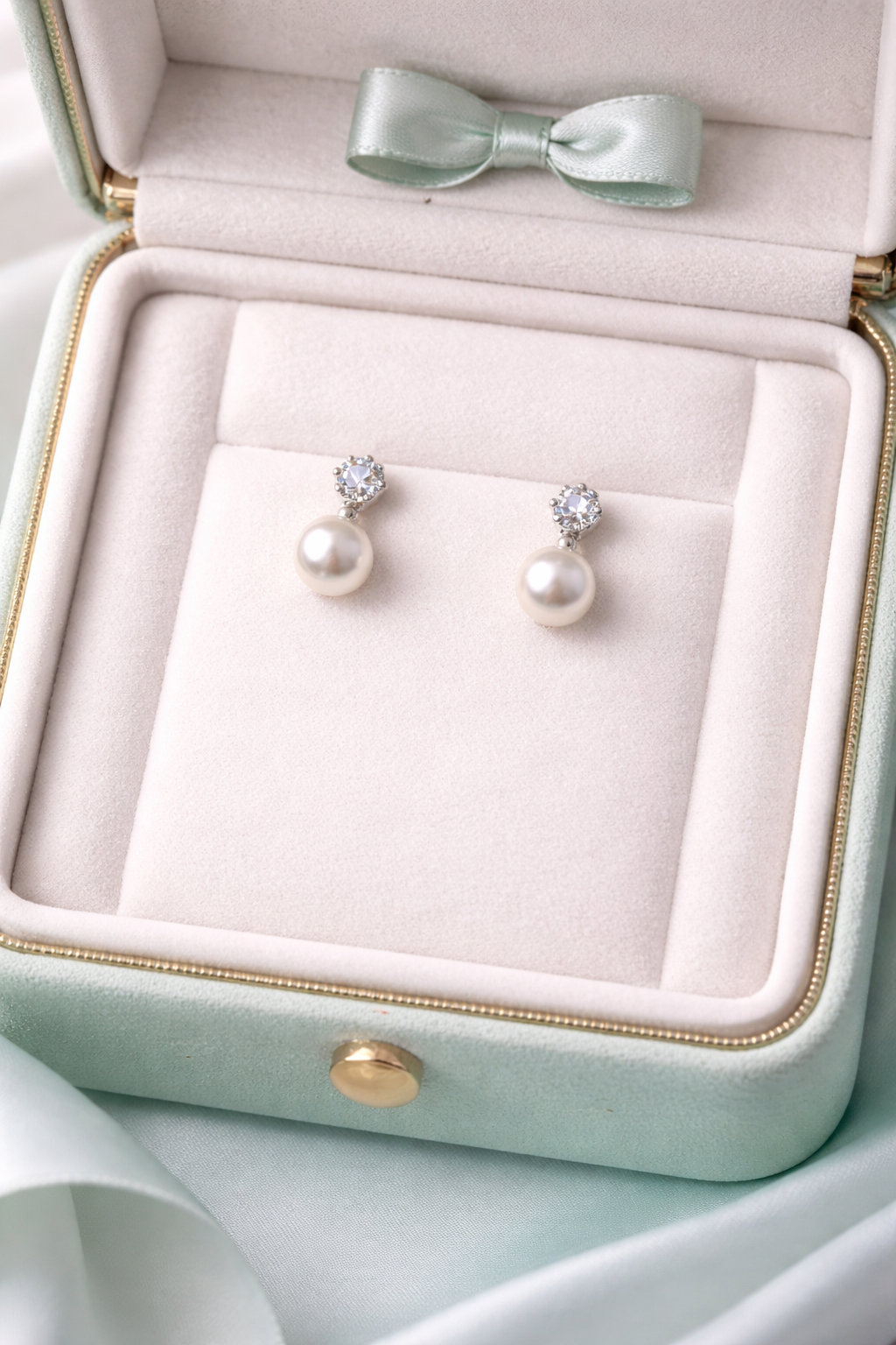 Syenora Pearl Stud Earrings