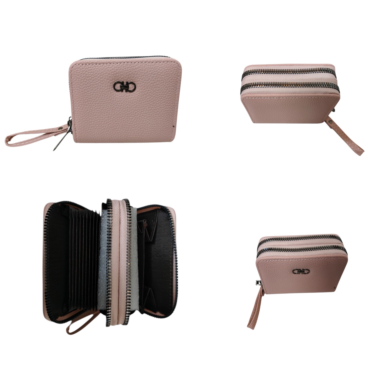 Syenora Look Alike Solid Zip Wallet